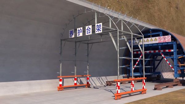 安陆市隧道施工动画制作公司 - 隧道施工工艺和施工方法 - 隧道施工汇报动画视频 - bim 工程施工动画